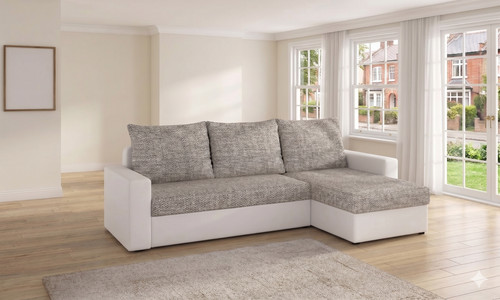Astra grey white shape - astra, l-shape