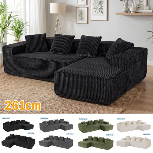 Seater shaped corner sofa - 4,