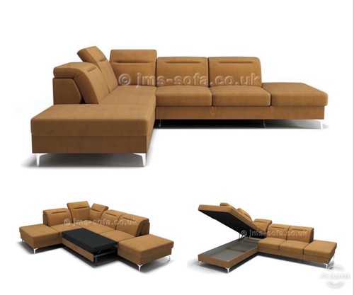 Corner sofa bed oscar - bed, oscar__