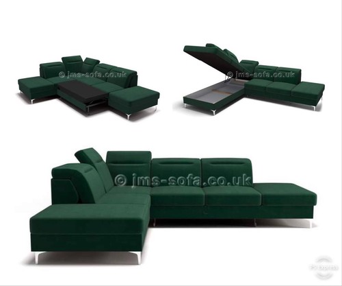 New corner sofa - new, bed