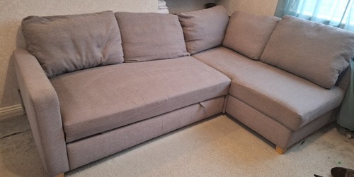 Corner sofa bed - with, storage